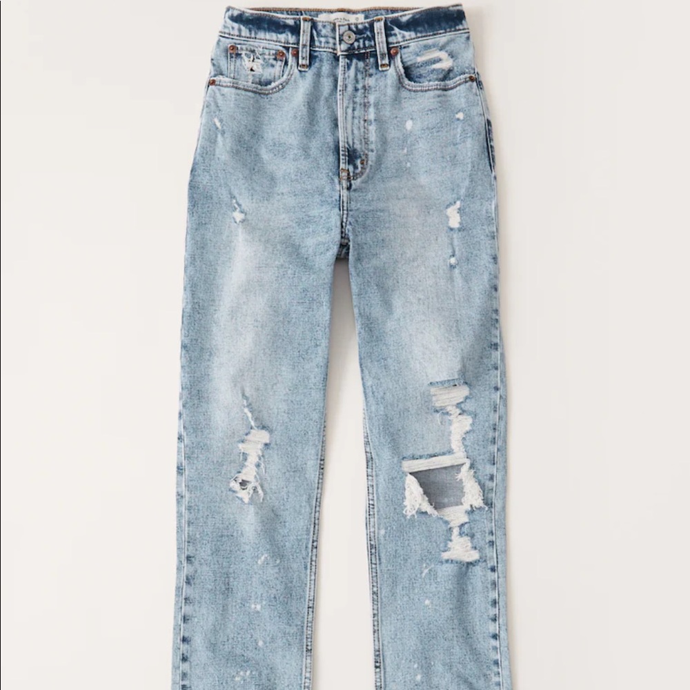 Curve Love Ultra High Rise Ankle Straight Jeans